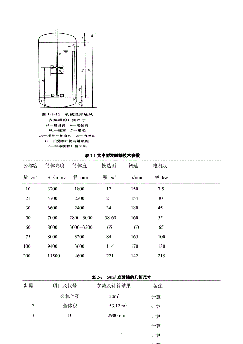 拖车绳与发酵罐重量计算