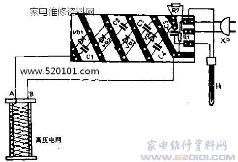 套链与电灭蚊器的工作原理