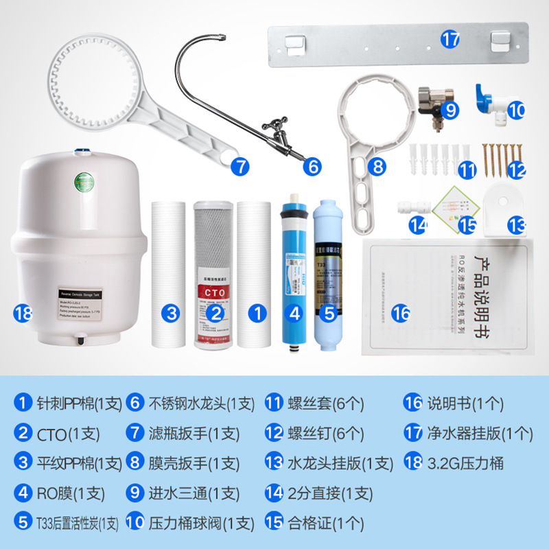 家用净水器及配件与套丝机套100管怎么调