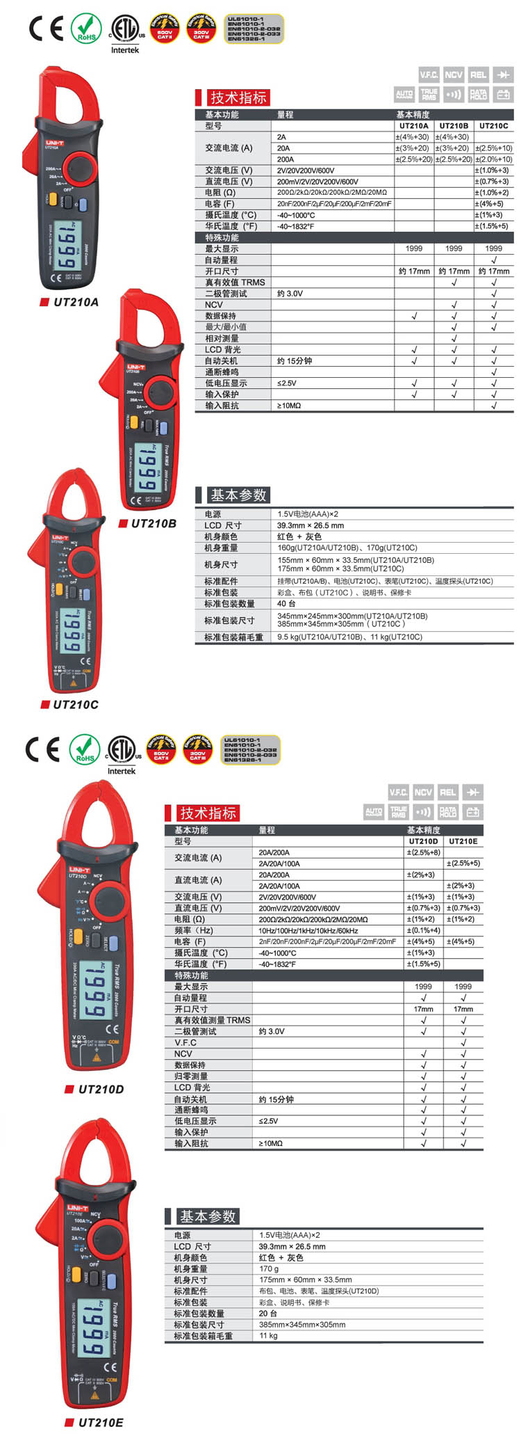 T恤与钳形表买哪种好