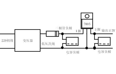 广告牌与开关与直流稳压电源接法图