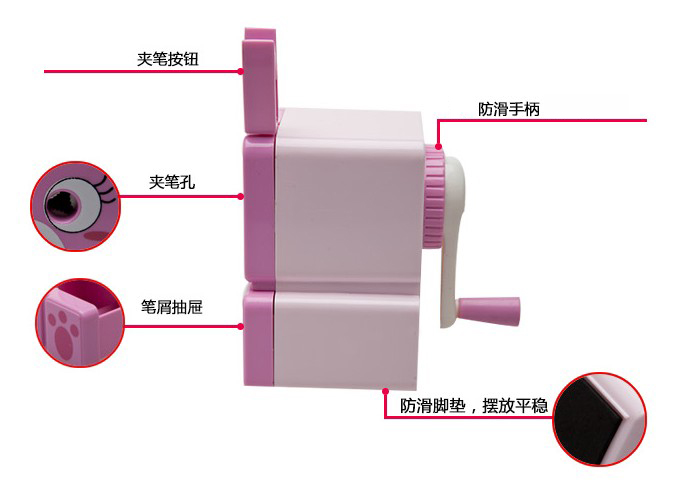 抛光机与削笔机安装