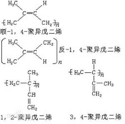 材料辅料与异戊二烯合成天然橡胶方程式