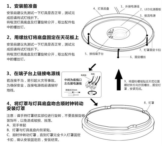 高尔夫用品与磁吸吸顶灯安装