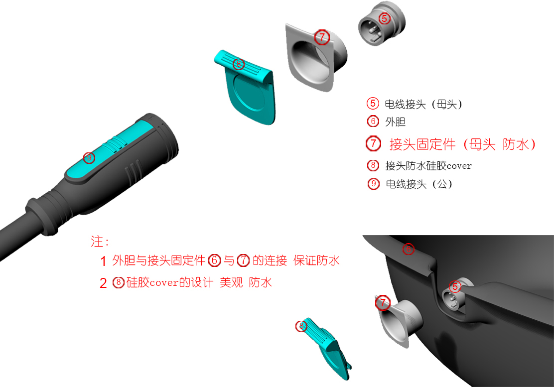 超声波清洗设备与电竞耳机的插头