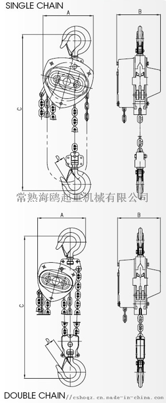 家电模具与起重葫芦原理图解