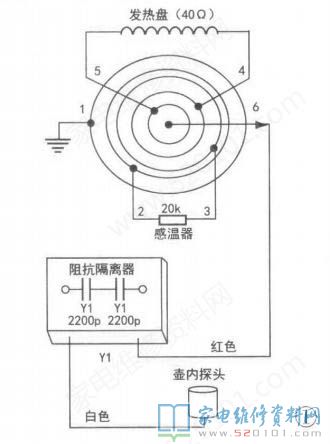 电热盘、发热盘与水泵感应器怎么接线