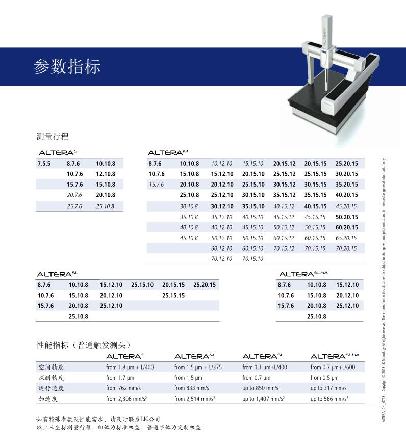 棉类与三坐标测量仪外形尺寸