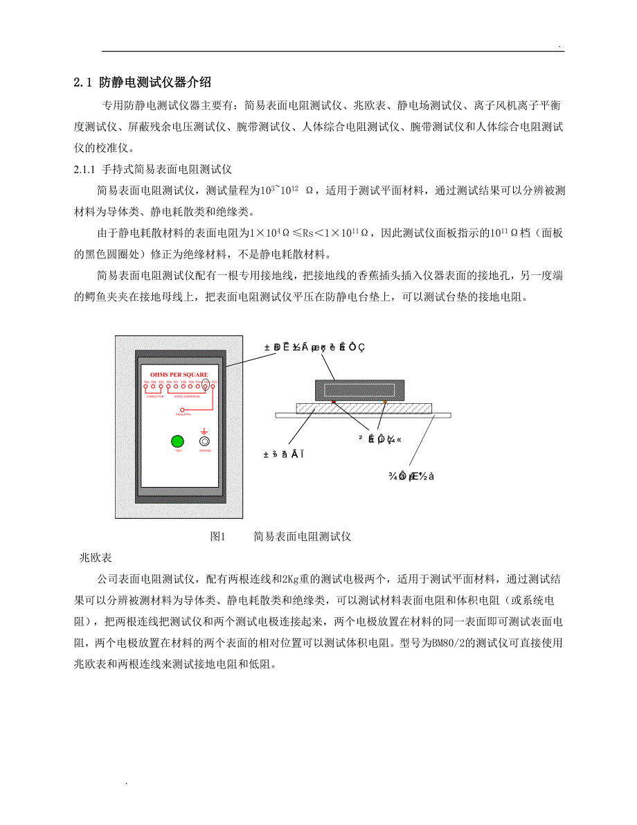 防静电包装材料与电源线怎么测量