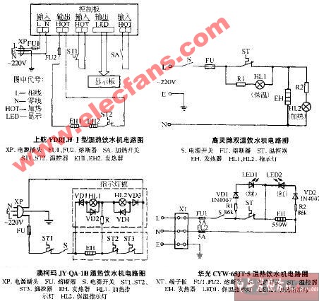 别克与半导体制冷饮水机原理