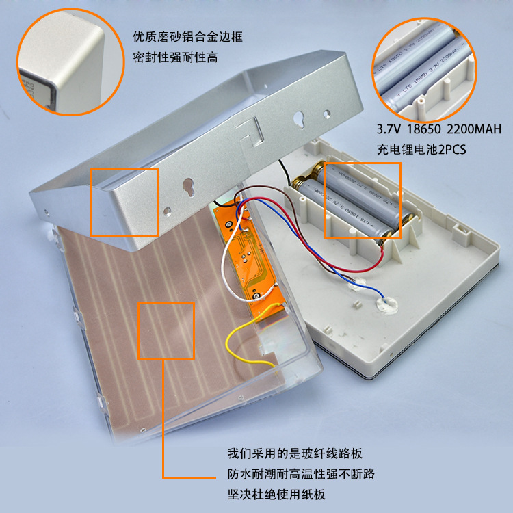 壁灯与熔接机的作用