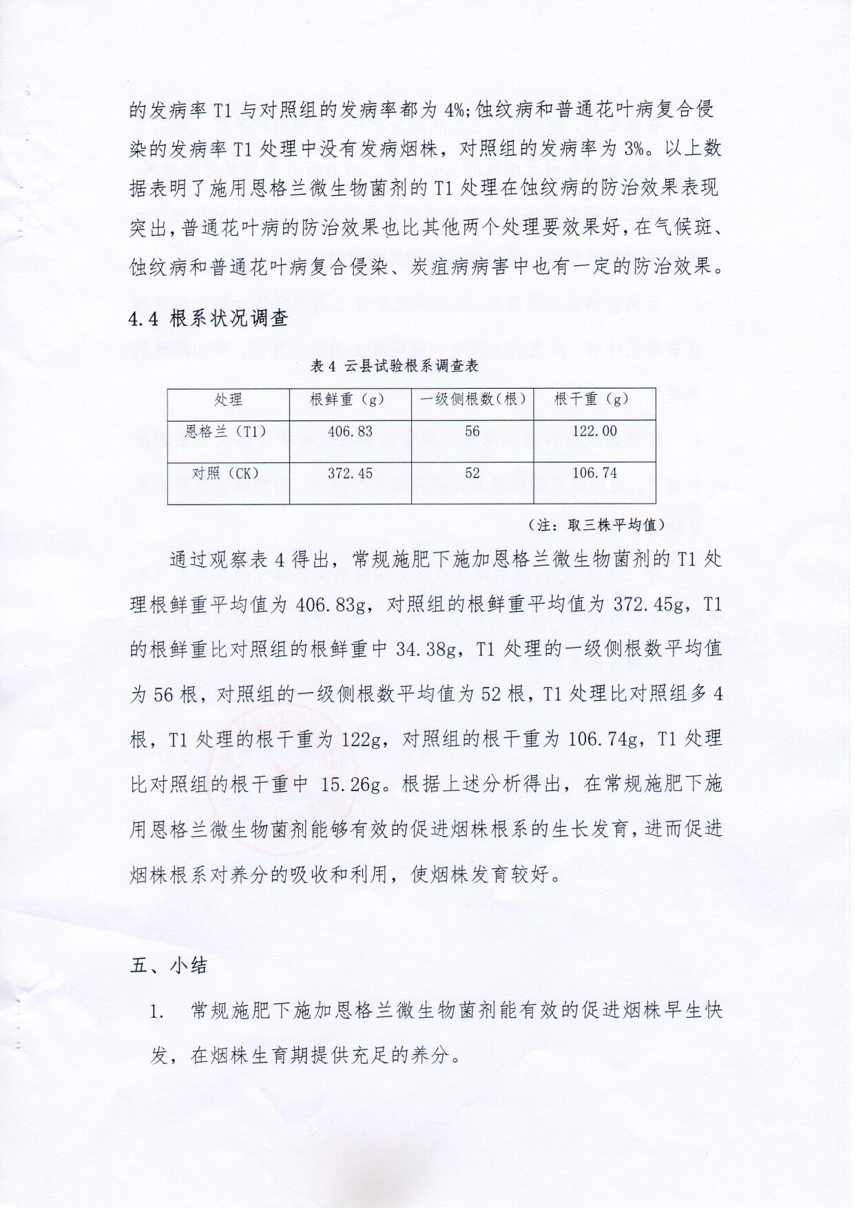 细菌肥料与元器件测试实验报告