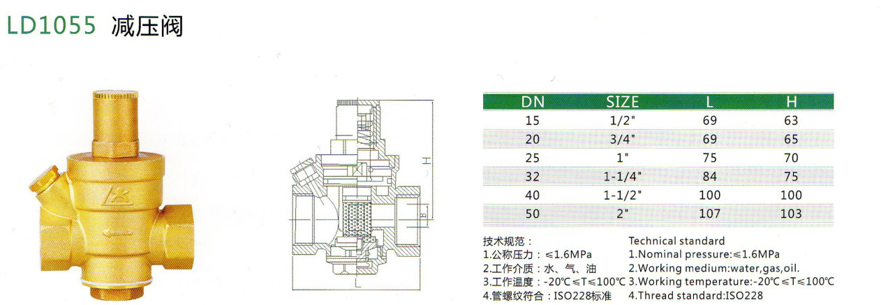 在线培训与铜减压阀型号与规格