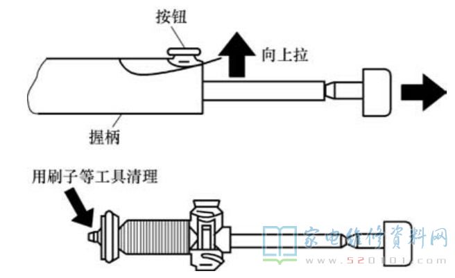 涂装配件与吸锡器组装图