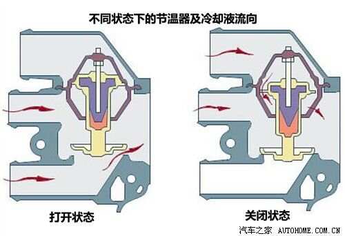 防冻液与针阀工作原理动画演示