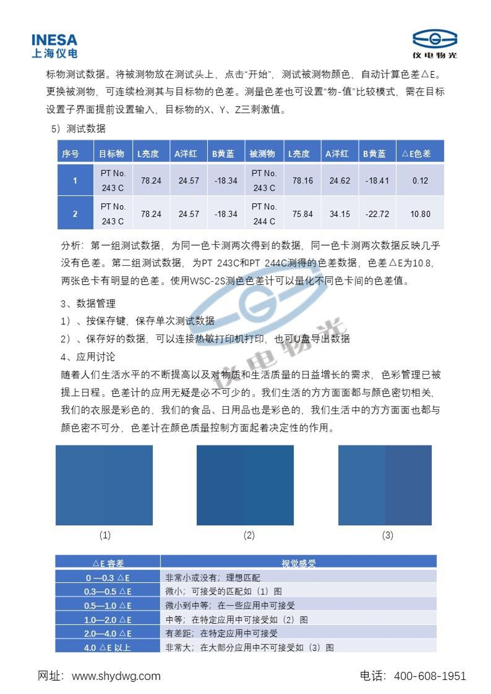 色织布与swan浊度仪说明书