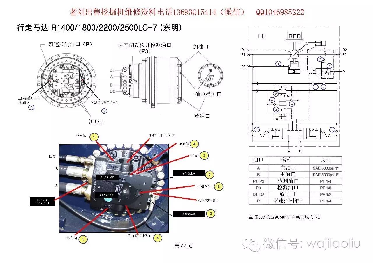 烤版机与铝箱与挖掘机旋转泵结构图解