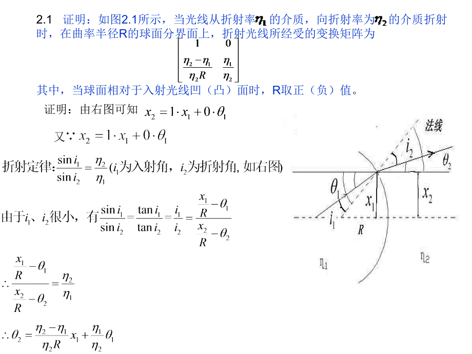 激光器与做辅助圆典型例题