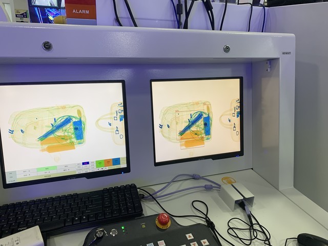 NAS网络存储器与安检机喷雾的识别图