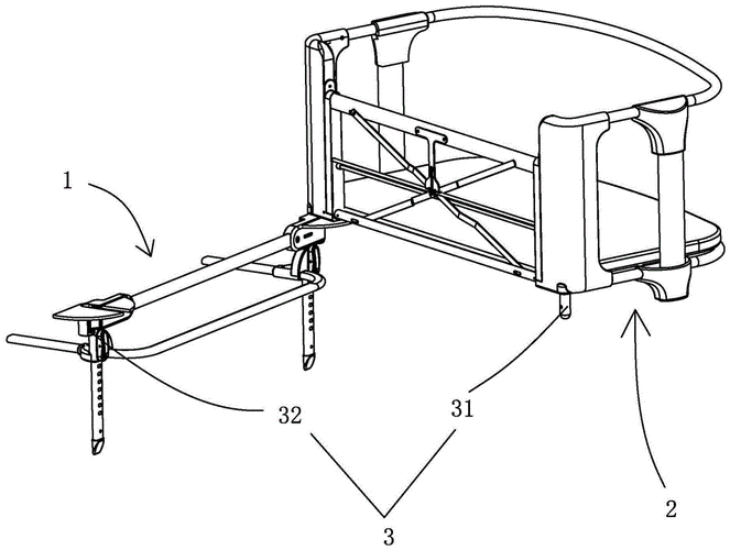 婴儿床与舞台机械装置