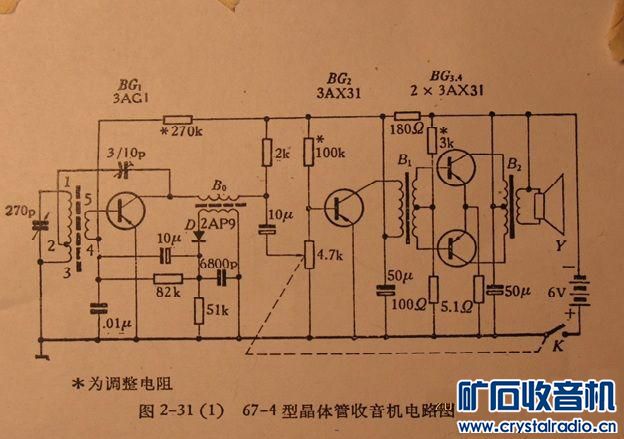 低压熔断器与硅管收音机电路图