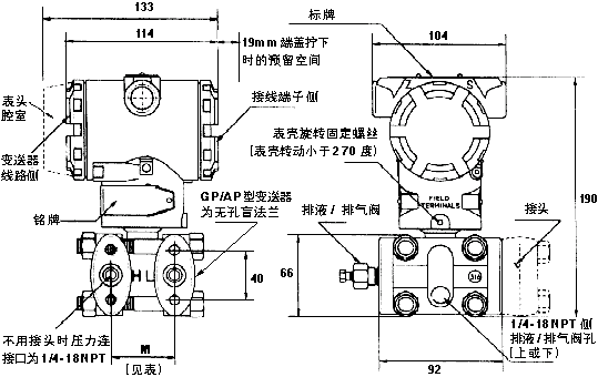 平面设计与电动压力变送器与气动压力变送器的区别