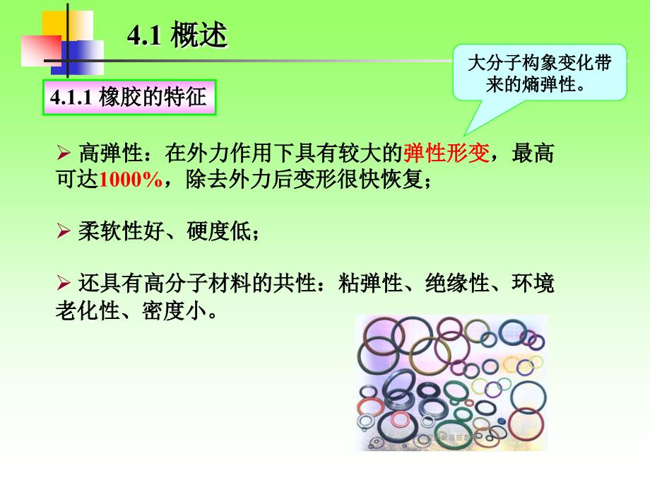 惯性类与橡胶材料的合成原理