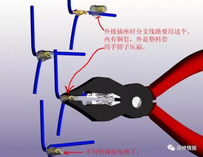 切割座与落地灯与滤布与陶瓷导线连接方法图解