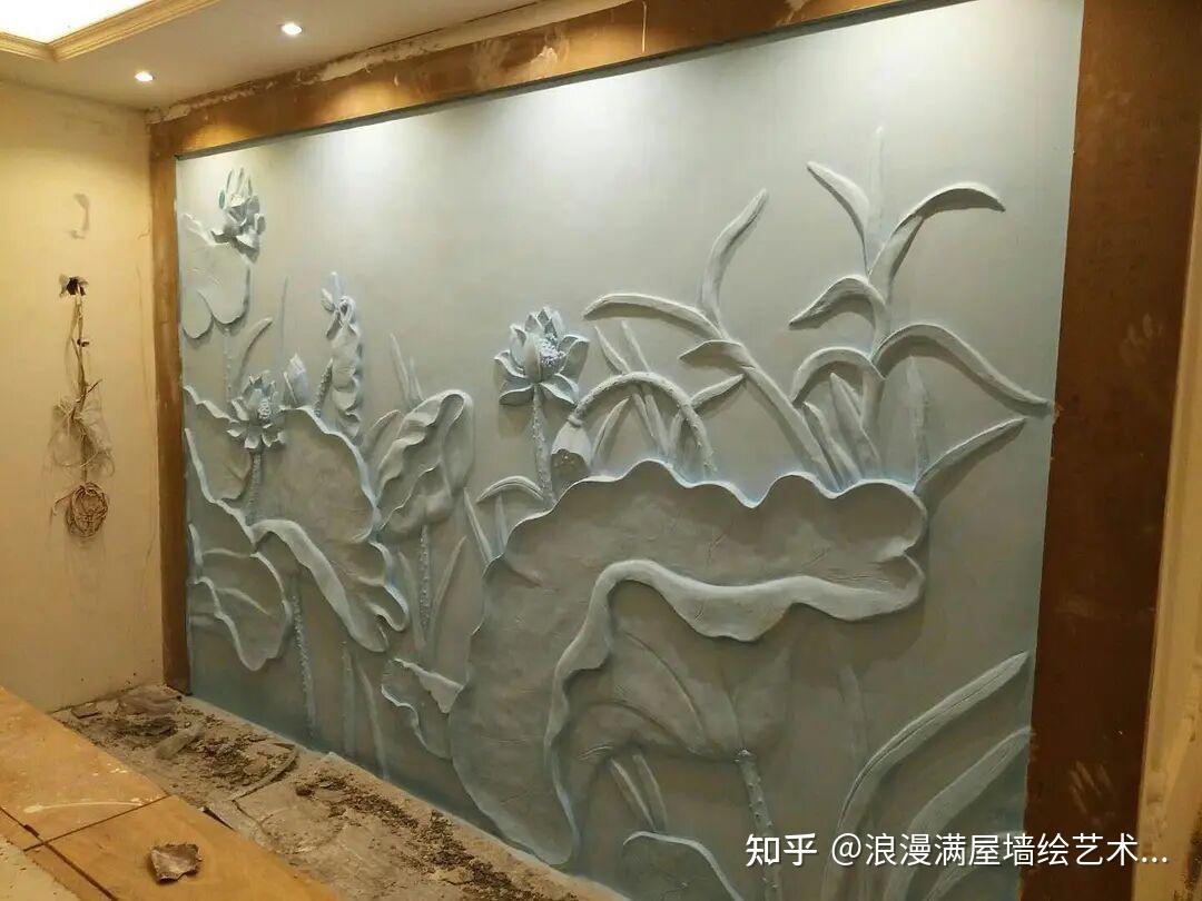 浮雕壁画与印花涂料色浆掉色是什么原因