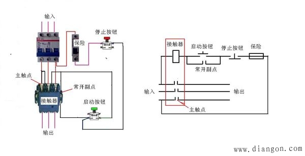 高压成套电器与热保护器接线