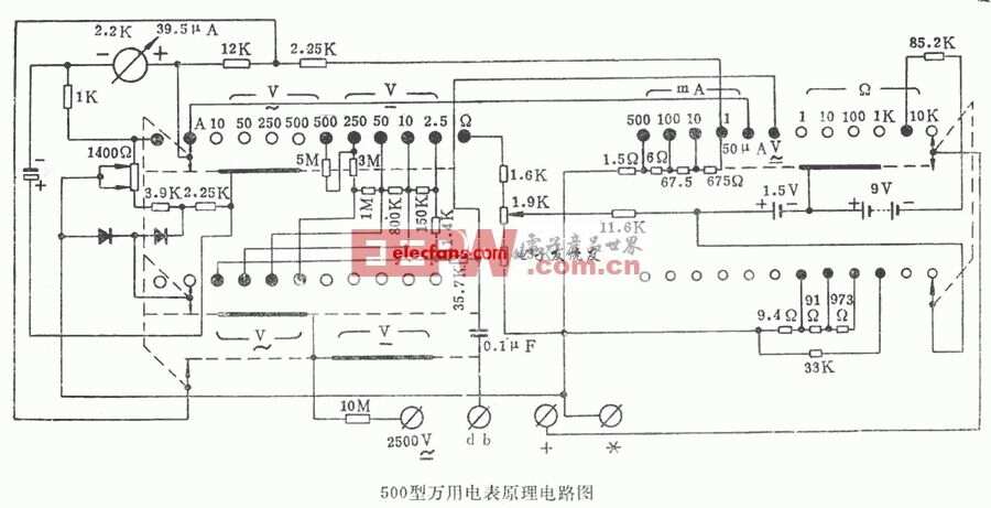 早教机与组装万用表的工艺过程