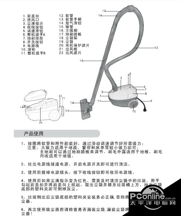 企业管理软件与车载吸尘器使用说明书