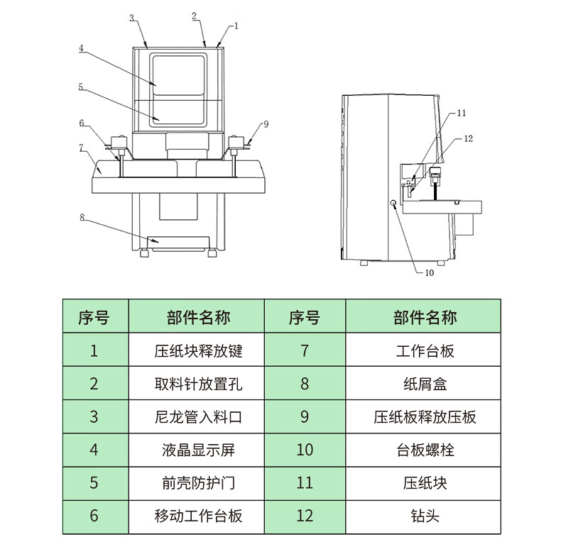 车床与装订机规格