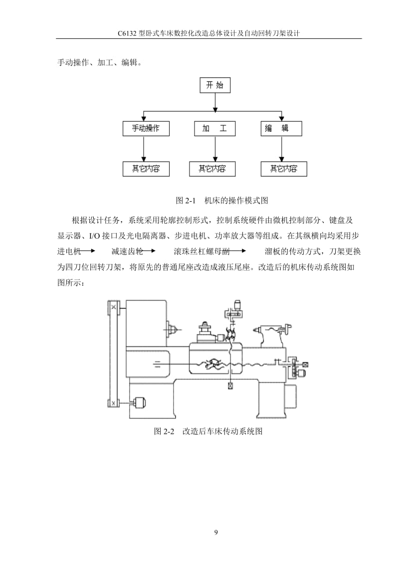 玩具车与数控车床工作台课程设计