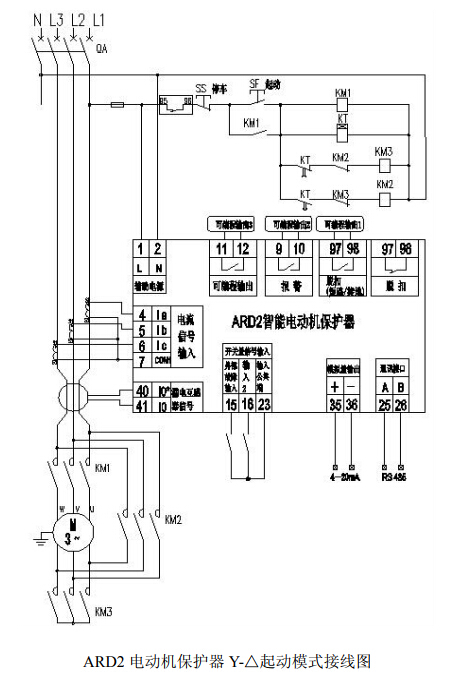 电动机保护器与食堂栏杆