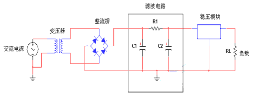 纸玩具与交流稳压电源怎么接线