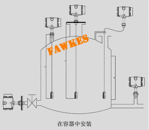 西厨设备与压力变送器怎么连接管道