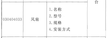 数码眼镜与排气扇套用什么定额