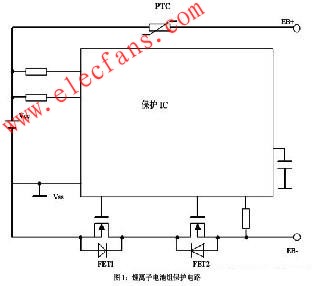 绿板与热敏电阻在充电电池中应用图