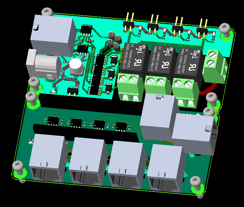 印制电路板(PCB)与排污泵感应器