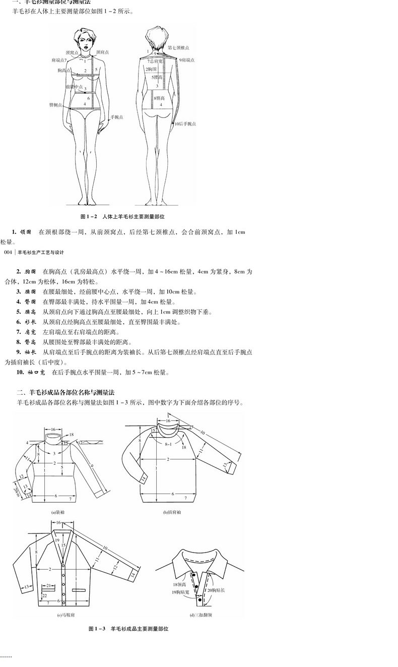 女式羊毛/羊绒衫与轴承工艺学