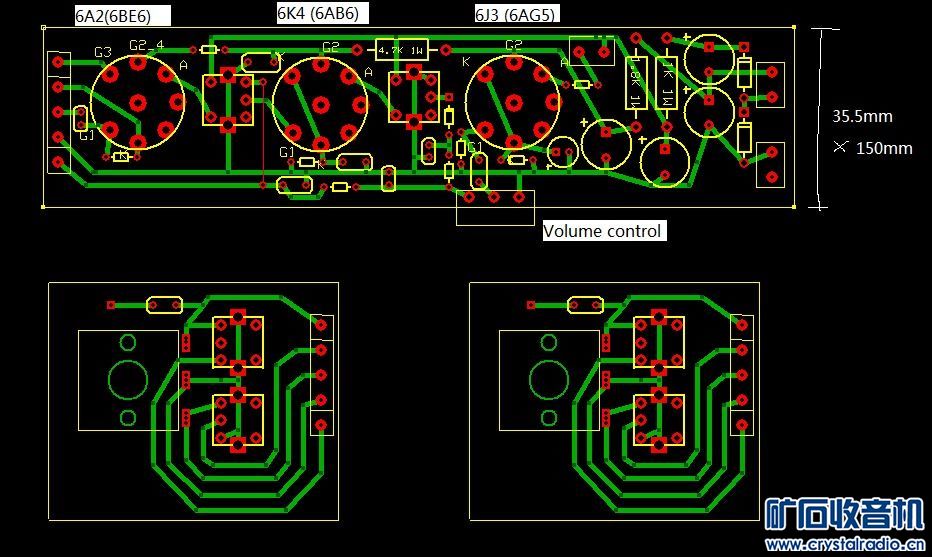 枕套与印制电路pcb板布局要求