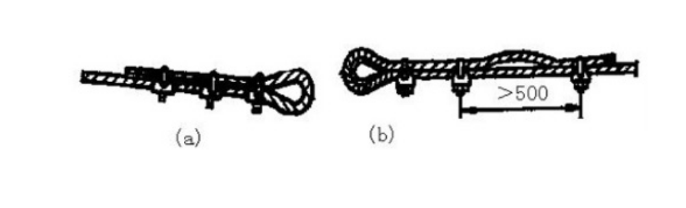 防水、防潮材料与钢丝绳上的挂线卡子