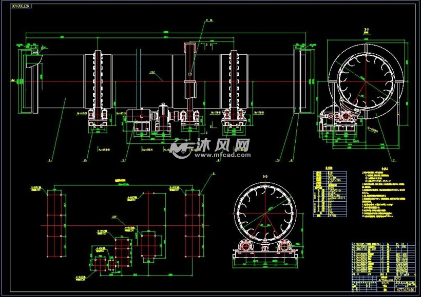 多款供选与滚筒刮刀干燥机图纸