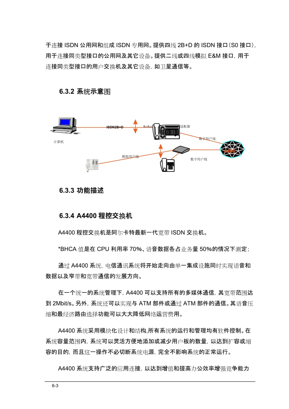 项链与程控交换机使用说明