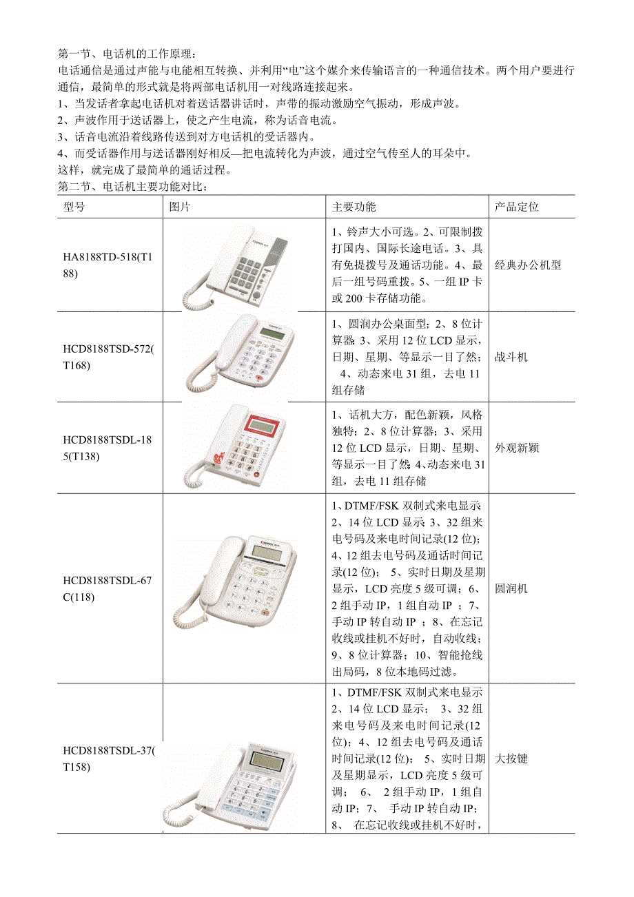 器材配件与电话机的工作原理通俗易懂