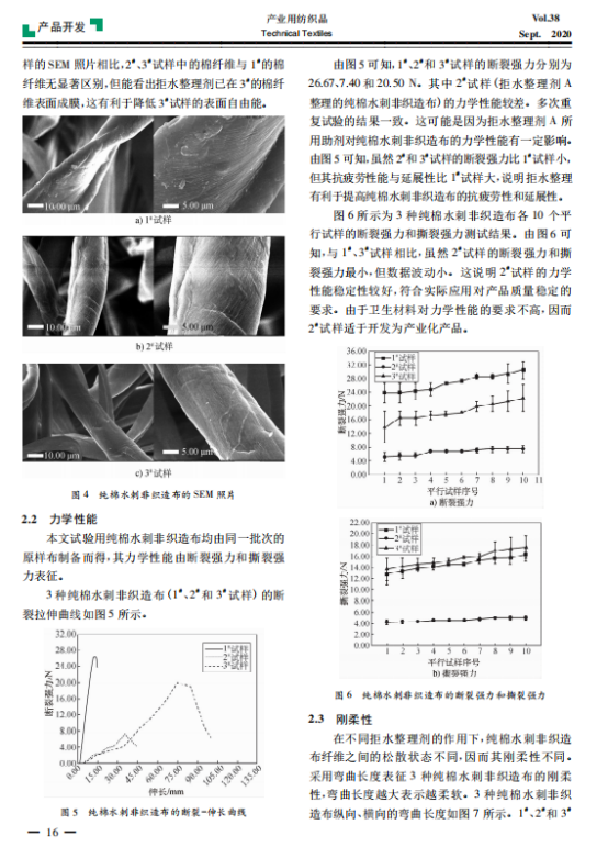 其它未网与非织造布性能测试