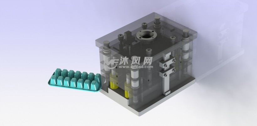 特殊袜与冰箱箱体模具