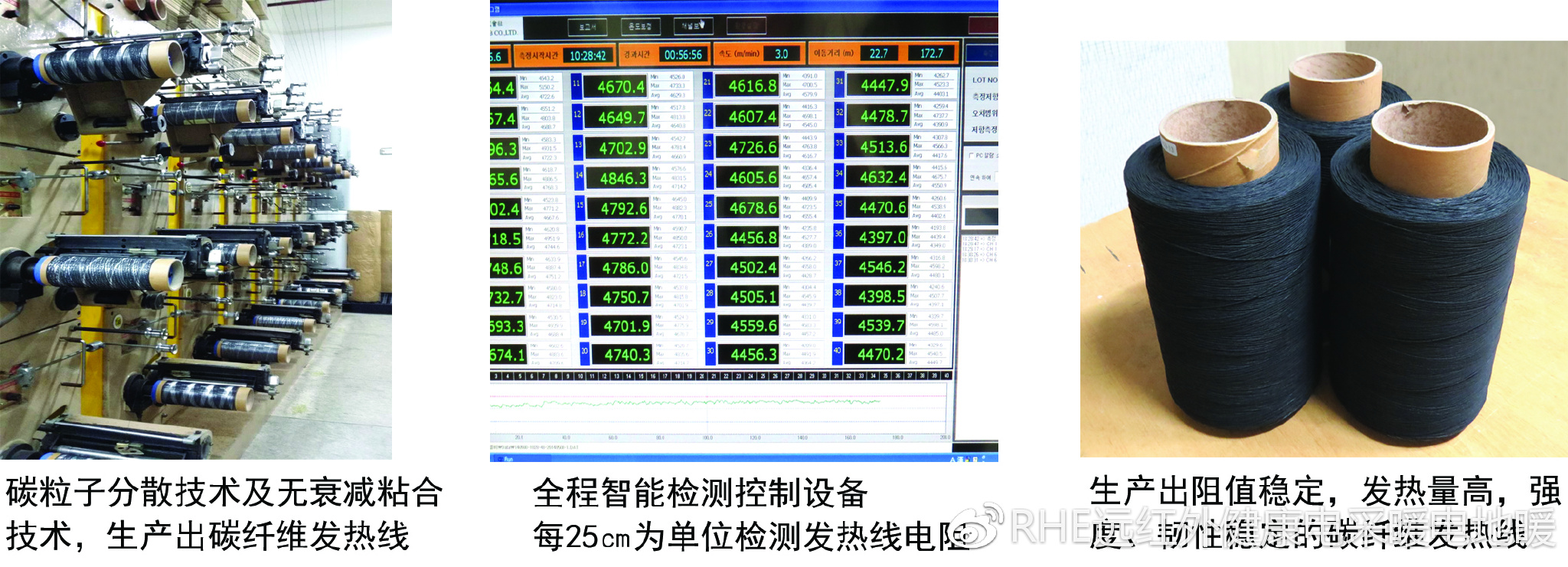 比较仪与电热膜生产