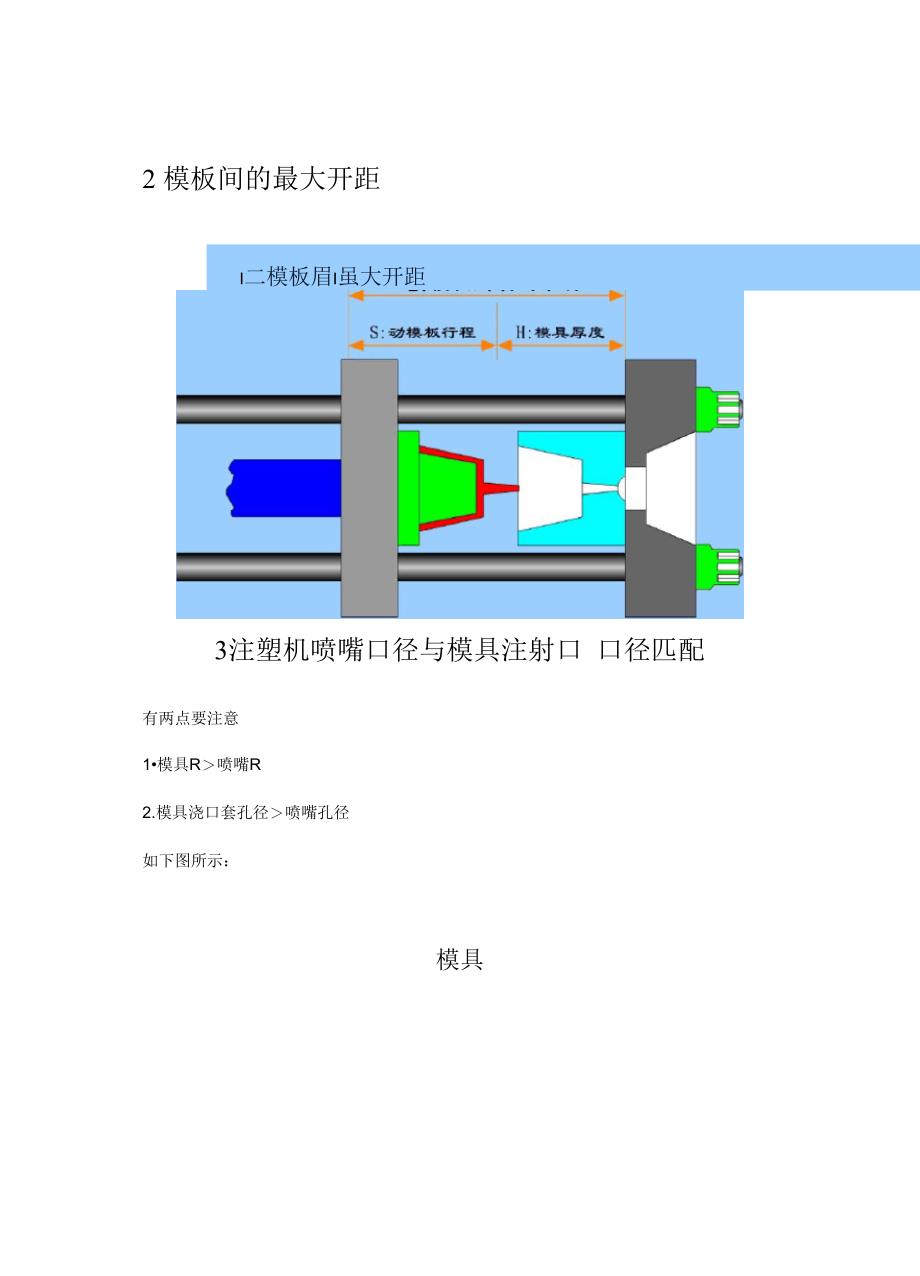 办公台与单级泵与注塑机与模具的匹配关系图